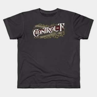 Introducing Control-F! Kids T-Shirt